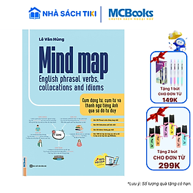 Sách Mindmap English Phrasal Verbs, Collocation And Idioms