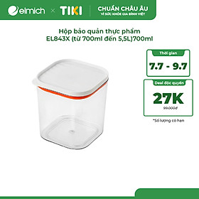 Hộp bảo quản thực phẩm EL843X (từ 700ml đến 5,5L) - EL8432 (700ml
