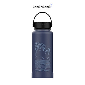 Bình giữ nhiệt LocknLock Riga Tumbler Vietnam Edition LHC4160 897ml - Xanh Navy