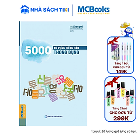 Sách 5000 Từ Vựng Tiếng Hàn Thông Dụng