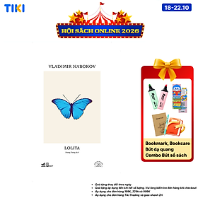 Sách Lolita - Ấn Bản Đặc Biệt 20 Năm Thành Lập Nhã Nam - Bìa Cứng