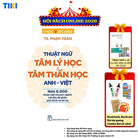 Sách Thuật Ngữ Tâm Lý Học & Tâm Thần Học Anh - Việt