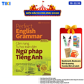 Sách Perfect English Grammar - Cẩm Nang Tự Học Toàn Diện Ngữ Pháp Tiếng Anh - Basic