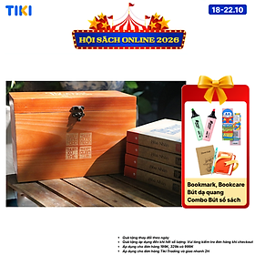 Bộ hộp gỗ Tứ thư lãnh đạo (Tái bản)