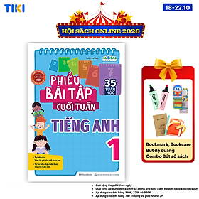 Sách Phiếu Bài Tập Cuối Tuần Tiếng Anh 1 (Global)