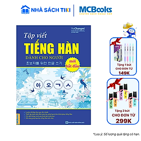 Sách Tập Viết Tiếng Hàn Dành Cho Người Mới Bắt Đầu