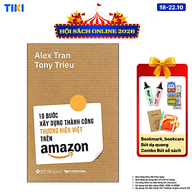 Sách 10 Bước Xây Dựng Thành Công Thương Hiệu Việt Trên Amazon