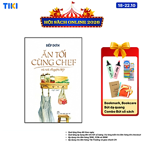 Sách Ăn Tối Cùng Chef Và Nói Chuyện Bếp