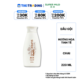 Dầu gội dịu nhẹ hương hoa tinh tế 220 ml (super mild conditioner f 220ml)