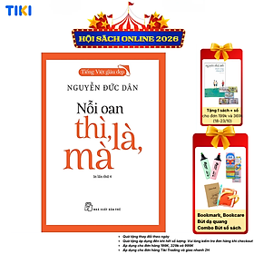 Sách Tiếng Việt Giàu Đẹp - Nỗi Oan Thì, Là, Mà