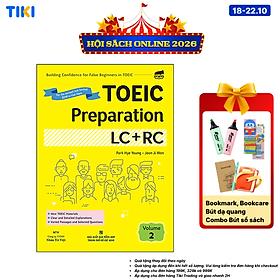 Toeic Preparation LC + RC - Volume 2 (Bao Gồm Sách Và Audio Scripts & Answers Key)