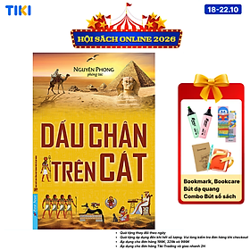 Sách Dấu Chân Trên Cát - Nguyên Phong (Tái Bản 2020)