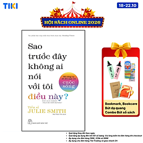 Sách Sao trước đây không ai nói với tôi điều này? - Bộ công cụ để đối mặt với cuộc sống