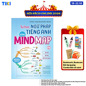 Sách Tự Học Ngữ pháp Tiếng Anh Bằng Mindmap Tập 1
