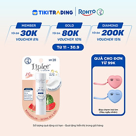 Son dưỡng không màu chuyển kem mịn Lipice Creamy 3.3g: Hương Dưa Hấu (Watermelon)