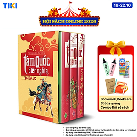 Sách Boxset Tam Quốc Diễn Nghĩa (3 tập)