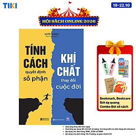 Sách Tính cách quyết định số phận, khí chất thay đổi cuộc đời