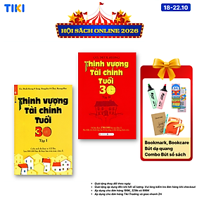 Combo 2 Cuốn Thịnh Vượng Tài Chính Tuổi 30 ( Tập 1+ Tập 2)
