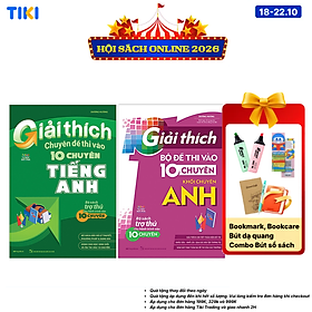 Combo Giải Thích Chuyên Đề Và Bộ Đề Thi Vào 10 Chuyên - Khối Chuyên Anh