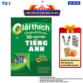 Sách Giải Thích Chuyên Đề Thi Vào 10 Chuyên Tiếng Anh