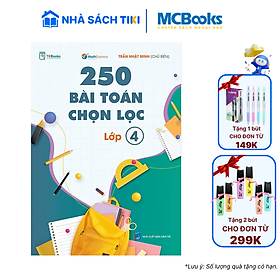 Sách 250 Bài Toán Chọn Lọc Lớp 4