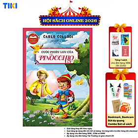 Sách CUỘC PHIÊU LƯU CỦA PINOCCHIO
Tít phụ: Danh tác trong nhà trường