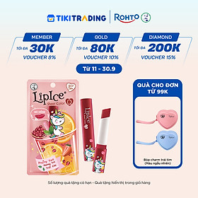Son dưỡng có màu hiệu chỉnh sắc môi tự nhiên LipIce Sheer Color Q 2.4g Trà Trái Cây - Đỏ Hồng