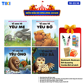 Combo 04 Cuốn Vì Sao Tớ Yêu Ông - Bà - Bố - Mẹ (Tái Bản 2019)