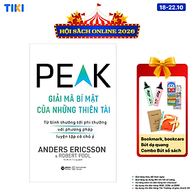 Sách PEAK – Giải mã bí mật của những thiên tài