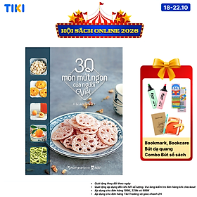 Sách 30 Món Mứt Ngon Của Người Việt (Bìa Mềm)