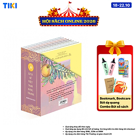Combo Lịch sử Việt Nam bằng tranh (bản màu, bìa cứng) - Hộp 8 cuốn