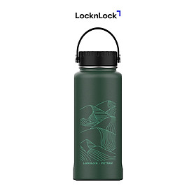 Bình giữ nhiệt LocknLock Riga Tumbler Vietnam Edition LHC4160 897ml - Xanh Lá Đậm