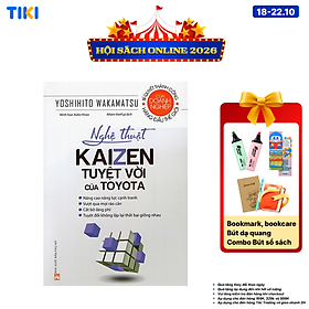 Sách Nghệ Thuật Kaizen Tuyệt Vời Của Toyota