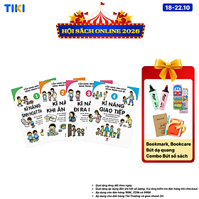 Combo Cẩm Nang Sinh Hoạt Bằng Tranh Cho Bé (4 tập)