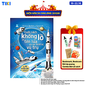 Sách Tương Tác - Big Book - Cuốn Sách Khổng Lồ Về Tên Lửa Và Các Thiết Bị Vũ Trụ (Tái Bản 2018)