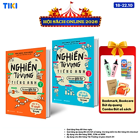 Combo 2 Cuốn Nghiền Từ Vựng Tiếng Anh: Học Qua Gốc Từ Bằng Hình Ảnh - Gốc Từ Là Bí Quyết Để Ghi Nhớ Hàng Nghìn Từ Vựng