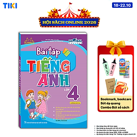 Sách GLOBAL SUCCESS - Bài Tập Tiếng Anh Lớp 4 (Không đáp án)