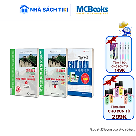 Combo Giáo Trình Hán Ngữ Tập 1 (Quyển Thượng + Quyển Hạ) Và Tập Viết Chữ Hán Theo Giáo Trình Hán Ngữ