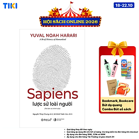 Sách Sapiens Lược Sử Loài Người (Tái Bản 2022)