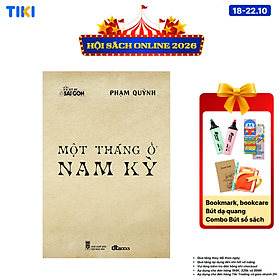 Sách Một Tháng Ở Nam Kỳ