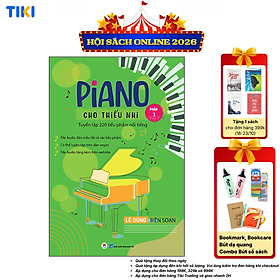 Sách Piano cho thiếu nhi - Tuyển tập 220 tiểu phẩm nổi tiếng (Phần 3) - File audio đàn mẫu tất cả các tiểu phẩm - Có thể luyện tập trên đàn organ - File audio tặng kèm trên website