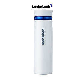 Bình Giữ Nhiệt Lock&Lock Feather Light LHC4131WB (450ml) - Trắng - Xanh