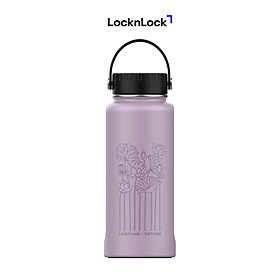 Bình giữ nhiệt LocknLock Riga Tumbler Vietnam Edition LHC4160 897ml - Tím