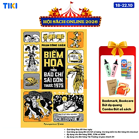 Sách BIẾM HỌA TRÊN BÁO CHÍ SÀI GÒN TRƯỚC 1975