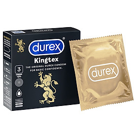 Bao cao su Durex Kingtex 3 bao