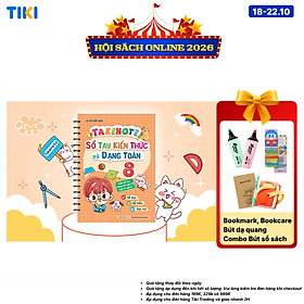 Sách Takenote Sổ tay kiến thức và dạng toán Lớp 8