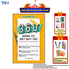 Sách 360 Động từ bất quy tắc & Cách dùng các thì trong tiếng Anh