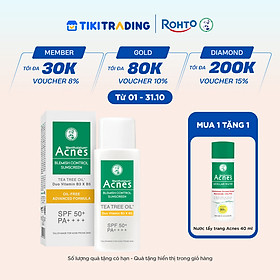 Kem chống nắng cho da dầu mụn Acnes Blemish Control Sunscreen 50g