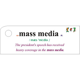 Flashcard The Media Best Quality (U19)