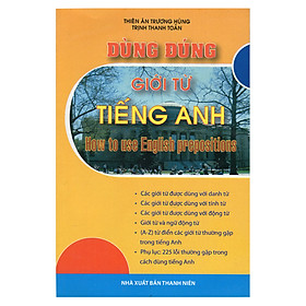 Dùng Đúng Giới Từ Tiếng Anh